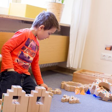 Der Kindergarten der Kindertagesstätte Sankt Josef in Kaufbeuren