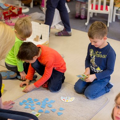 Der Kindergarten der Kindertagesstätte Sankt Josef in Kaufbeuren