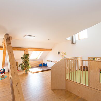 Die Krippe der Kindertagesstätte Sankt Josef in Kaufbeuren