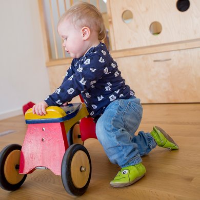 Die Krippe der Kindertagesstätte Sankt Josef in Kaufbeuren